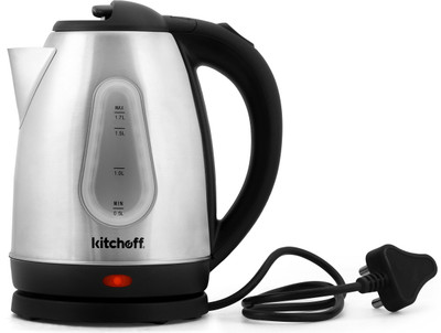 

kitchoff Kitchoff-KIT8811S Electric Kettle(1.7 L, Silver)
