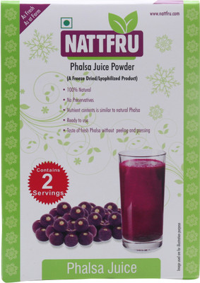 

Nattfru PHALSA JUICE POWDER Nutrition Drink(Phalsa Flavored)