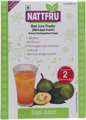 

Nattfru BAEL JUICE POWDER Nutrition Drink(Bael Flavored)