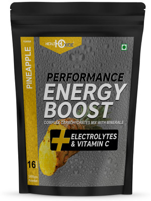 

HEALTHOXIDE Energy Boost Extra Power Energy Drink(Pineapple Flavored)