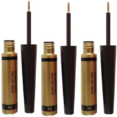 

tanvi27 GOLDEN SHINY MATTE ULTRA LONG STAY EYE LINER 15 ml(GOLD RUSH)