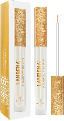 

LANBENA Eyelash Growth Serum (7 Day Eyelash Enhancer) - Longer, Fuller & Thicker Eyelashes and Eyebrows(4.5 ml)