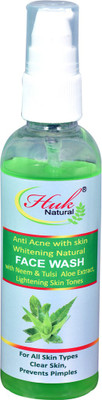 

Huk Natural Herbal Face Wash with Tulsi Extract Face Wash(100 ml)