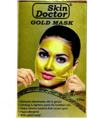 

Skin Doctor Gold Mask 5pcs in 1 pack Face Wash(250 g)