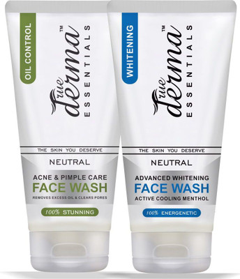 

True Derma Essentials Oil Control + Advanced Whitening Face Wash(200 g)