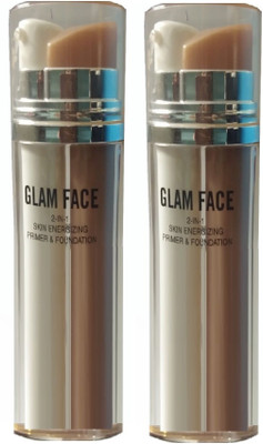 

Gabbu BEST GLAMOROUS FACE PRIMER+FOUNDATION Foundation(BROWN 4, TRANSPARENT)