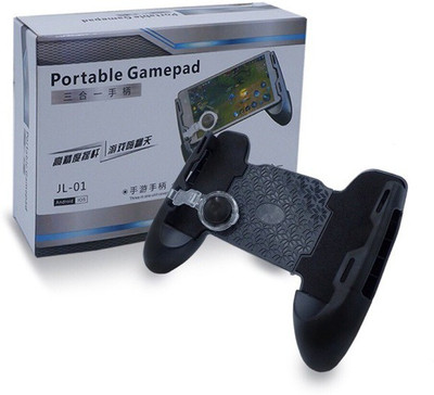 

Mindmaker Game Shooter Trigger Portable Joystick Handle Phone Gamepad 4.5 Inch to 6.5Inch Gaming Accessory Kit Gaming Accessory Kit(Black, For Android, iOS)