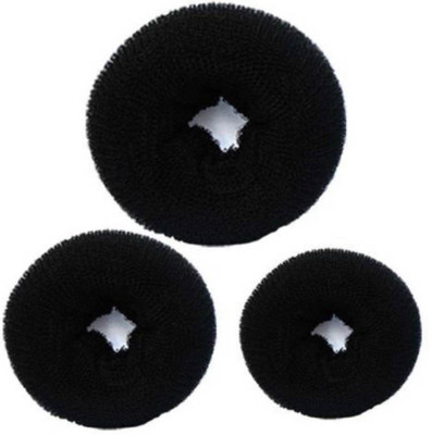 

CRIBE Different 3 ps Black Hair Bun-1 Bun(Black)