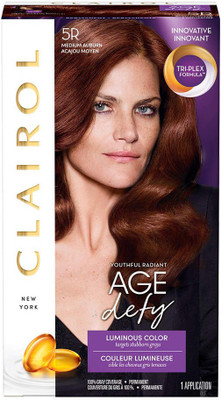 

Clairol Age Defy Expert Collection 5r Medium Auburn 1 Kit 1.000-Kit Hair Color(Medium Auburn)