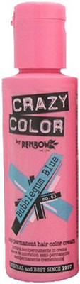 

Crazy Color Bubblegum Blue - Semi Permanent Color Hair Color(Blue)