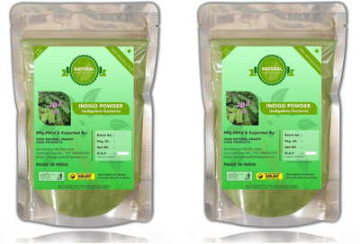 

Fedele 100% Natural Indigo Leaves (Indigofera Tinctoria) Powder Combo Pack Of 2 (454 G) Hair Color(green)