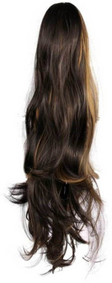

CRIBE Golden Highlight & Black Stylish Step Cutting Hair Extension