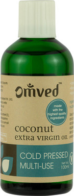 

Omved Extra Virgin Cold-Pressed Coconut Oil - Multi-Purpose Hair Oil(100 ml)
