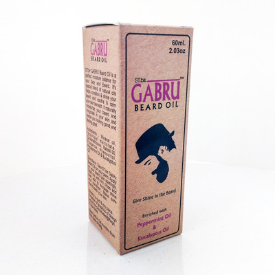 

ST.Bir Gabru (Peppermint & Eucalyptus) Beard Hair Oil 60ml (Pack of 2) Hair Oil(120 ml)