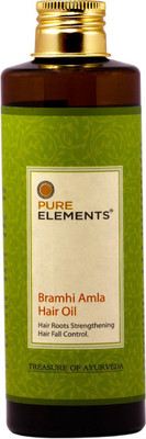 Pure Elements Hair Fall Control Bramhi Amla Hair Oil(180 ml)