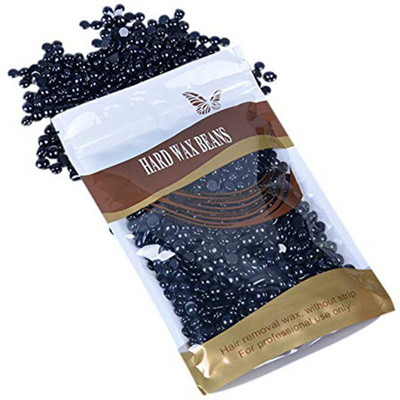

Amtopz charcoal black hard wax beans painless brazillian wax pearl wax no strip wax800g Wax(900 g)