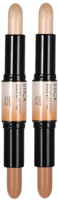 

tanvi27 REVOLUTION LOOKING AHEAD HIGHLIGHTER AND CONTOUR STICK Highlighter(IVORY WHITE, LIGHT BROWN)