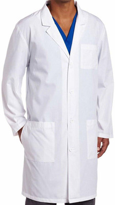 

Ara India Laboratory Coats | Student Lab Coat | Hospital Garments | Unisex Lab Coat | Doctor Lab Coat | Shirt Hospital Scrub(White S)