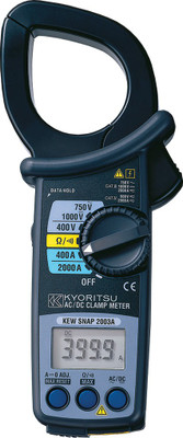 Kyoritsu AC/DC Clamp Meters KEW 2003A Digital Multimeter(4000 Counts)