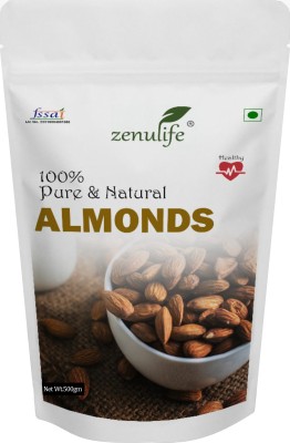 

Zenulife Nature Organic Almonds 500 GM Almonds(500 g, Pouch)