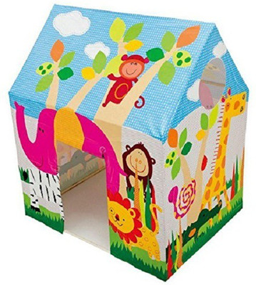 

crazy toys New Jungle Fun Cottage Tent House(Multicolor)