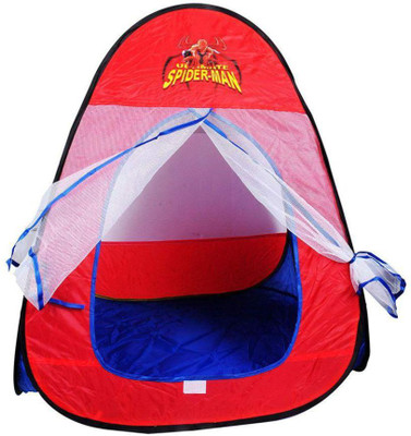 

crazy toys Spider-Man Play red Tent - 100% Safe Polyester Fabric(Multicolor)