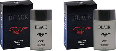 

CFS Black Eau De Parfum, 100ml (Pack of 2) Perfume - 100 ml(For Men)