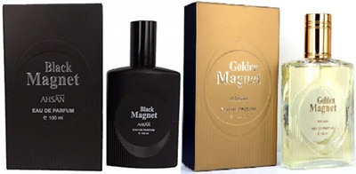 

Ahsan Black Magnet EDP (100 ml) & Golden Magnet EDP (100 ml) Eau de Parfum - 200.0 ml(For Men & Women)