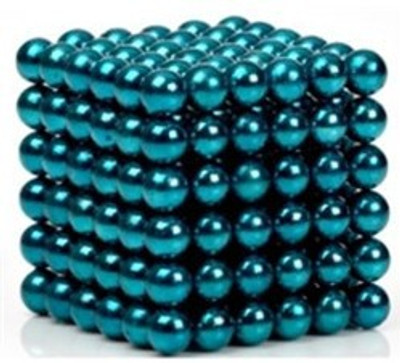 eDUST Aqua Green Color Magnetic Balls (3mm 216 balls) Magnetic Toys 3D Puzzle Stress Relief(216 Pieces)