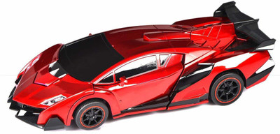 

latest radhe 2 in 1 Transform Robot Races Car Toy with Bright Lights and Music, Battery Operated(Multicolor)