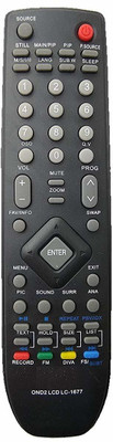 MASE Compatible Onida LED/LCD TV LC-1677 Onida Remote Controller(Black)