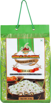 

SHRI LAL MAHAL TIBAR BASMATI RICE 5 KG Basmati Rice (Medium Grain, Steam)(5000 g)