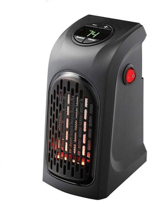 

Mezire Warm Air Blower Mini Electric Portable Handy Heater Fan Room Heater (Black) Fan Room Heater
