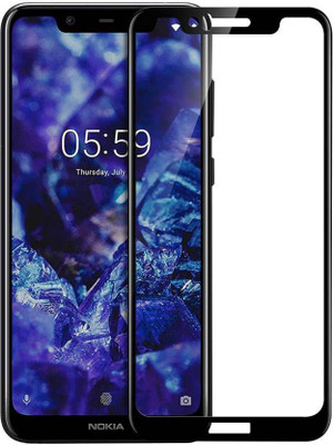 SRT Edge To Edge Tempered Glass for Nokia 7.1 Plus(Pack of 1)