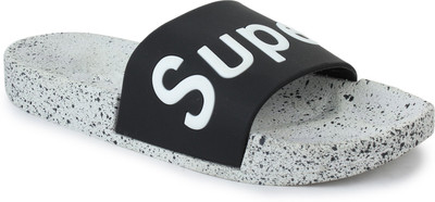 

Appe APPE Men's Black House Slippers Slides