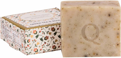 

QUINTA ESSENTIA ORGANIC GreenTea & Rosemary Handmade Soaps|Organic Soaps for Men, Women and Baby Safe | Paraben Free Bath Soap| Antiseptic Soap for Face and Body (100gm x 3 soaps)(300 g, Pack of 3)