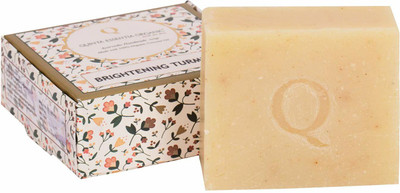 

QUINTA ESSENTIA ORGANIC Brightening Turmeric Handmade Soaps|Organic Soaps for Men, Women and Baby Safe | Paraben Free Bath Soap| Antiseptic Soap for Face and Body (100gm x 3 soaps)(300 g, Pack of 3)