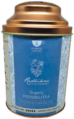 

Radhikas Fine Teas and Whatnots Organic POSSIBILITEA Assorted Masala Tea(100 g, Tin)