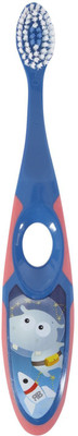 

Jordan Step 2 for 3-5 Years Super Soft Bristles Toothbrush (Pack of 1) - Blue Soft Toothbrush