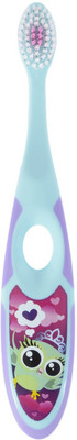 

Jordan Step 2 for 3-5 Years Super Soft Bristles Toothbrush (Pack of 1) - Purple Soft Toothbrush