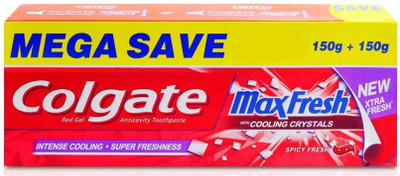 Colgate Maxfresh Toothpaste(600 g, Pack of 2)