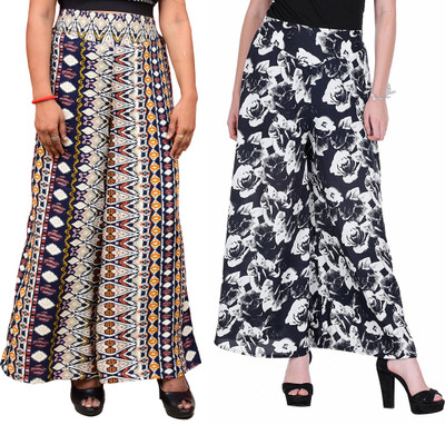Lili Relaxed Women Multicolor Trousers