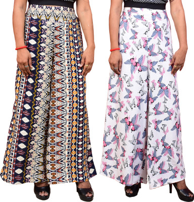 Lili Relaxed Women Multicolor Trousers