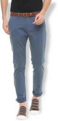 van-heusen-slim-fit-men-blue-trousers