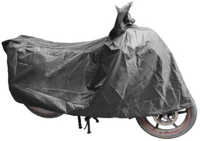 ANLOPE Two Wheeler Cover for Mahindra(Pantero, Grey)