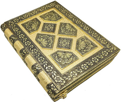 

Shreeji Handi Crafts Oxidised Meenakari Work Jewelry Box, antique wooden red velvet box, Golden Work antique look, Wedding gift Box, Bangle Box Jewellery Box Vanity Box (Oxidised Golden) Jewellery Box Vanity Box(Oxidised Golden)