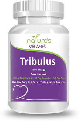 

Natures Velvet Lifecare Tribulus Gokshura Gokhura Pure Extract 500 mg(60 No)