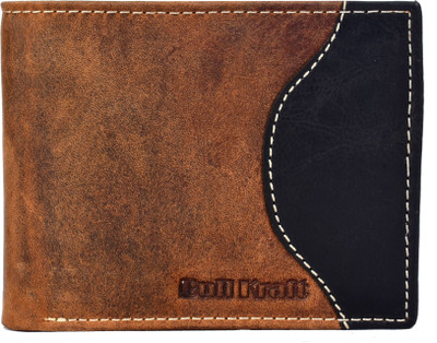 

Bull Kraft Men Casual, Formal Brown Genuine Leather Wallet(6 Card Slots), Black-09;brown-05