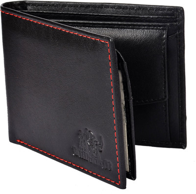 

Bull Kraft Men Casual, Formal Black Genuine Leather Wallet(6 Card Slots), Black-09