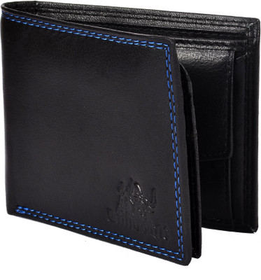 

Bull Kraft Men Casual, Formal Black Genuine Leather Wallet(6 Card Slots), Black-09